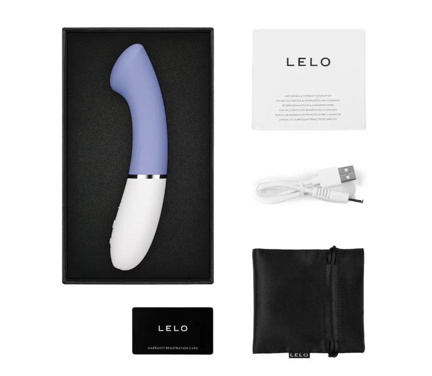 Lelo - Gigi 3 App-Controlled G-Spot Vibrator - Powder Blue