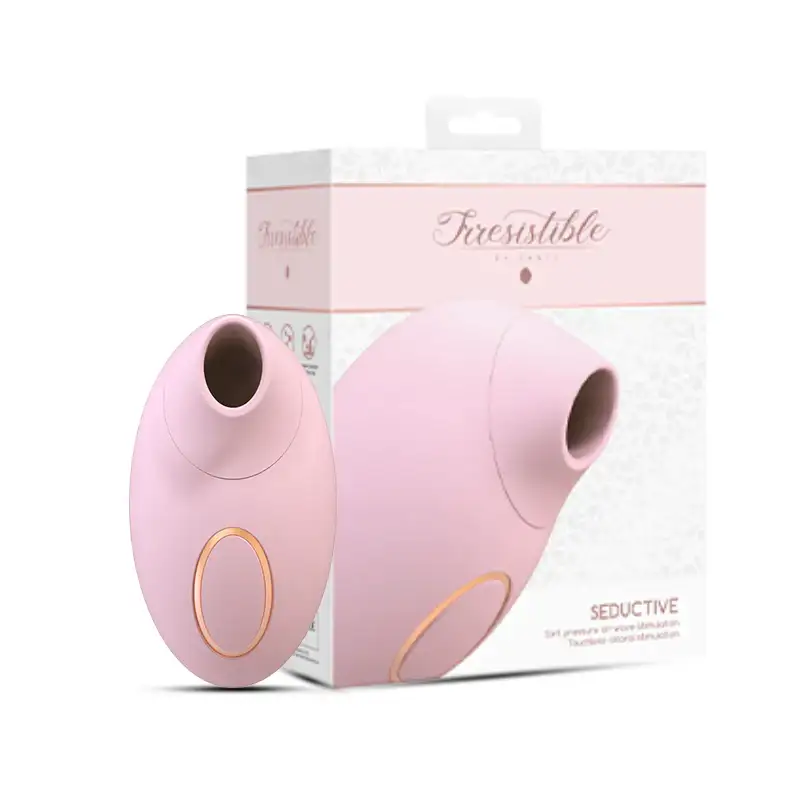 SHOTS Seductive Air Pulse Vibrator Pink Powerful air pulse stimulation adult toy with ergonomic design for precise pleasure Singapore
