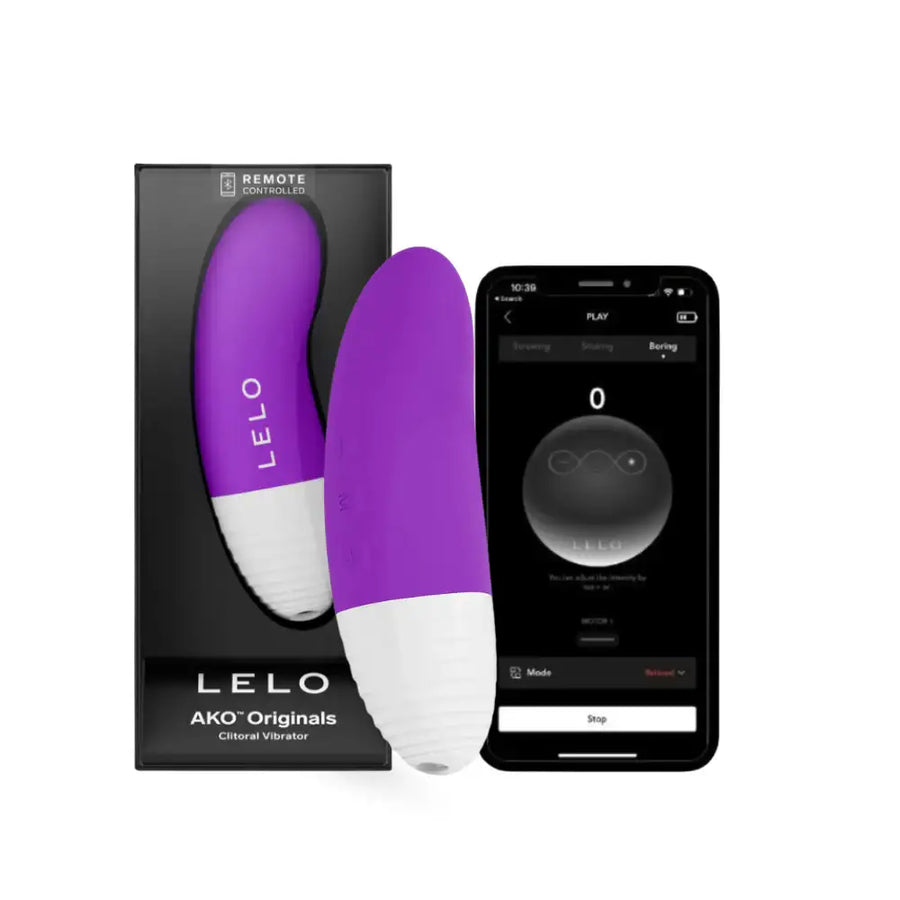 LELO Ako Originals app-controlled clitoral massager with powerful vibrations for targeted stimulation Singapore