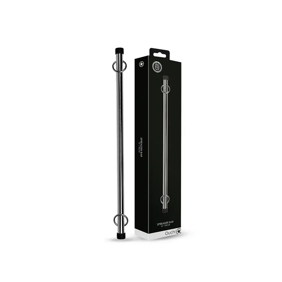 SHOTS Ouch! Spreader Bar 16'' / 40 cm durable adjustable metal bar for secure adult restraint play Singapore