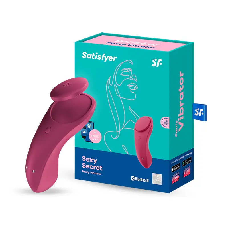Satisfyer - Sexy Secret Connect App Panty Vibrator - Frisky Business Adult Sex Toys Shop