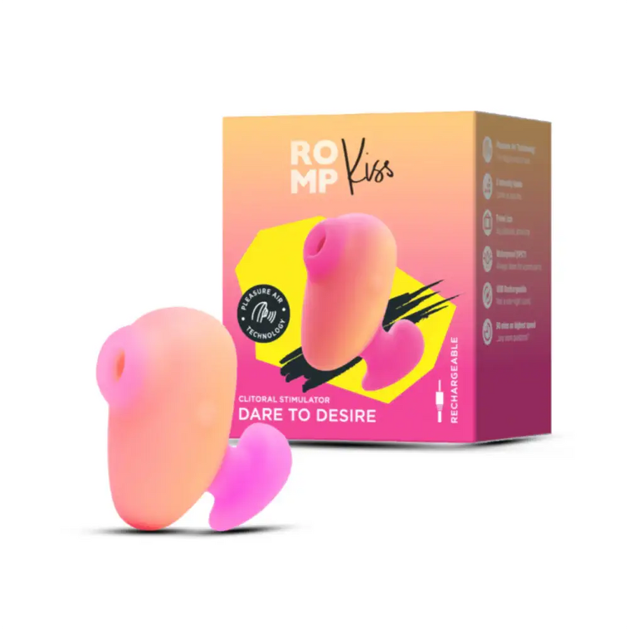 ROMP Kiss Finger Pleasure Air Stimulator Compact Personal Massager Portable Design Adult Wellness Device Singapore