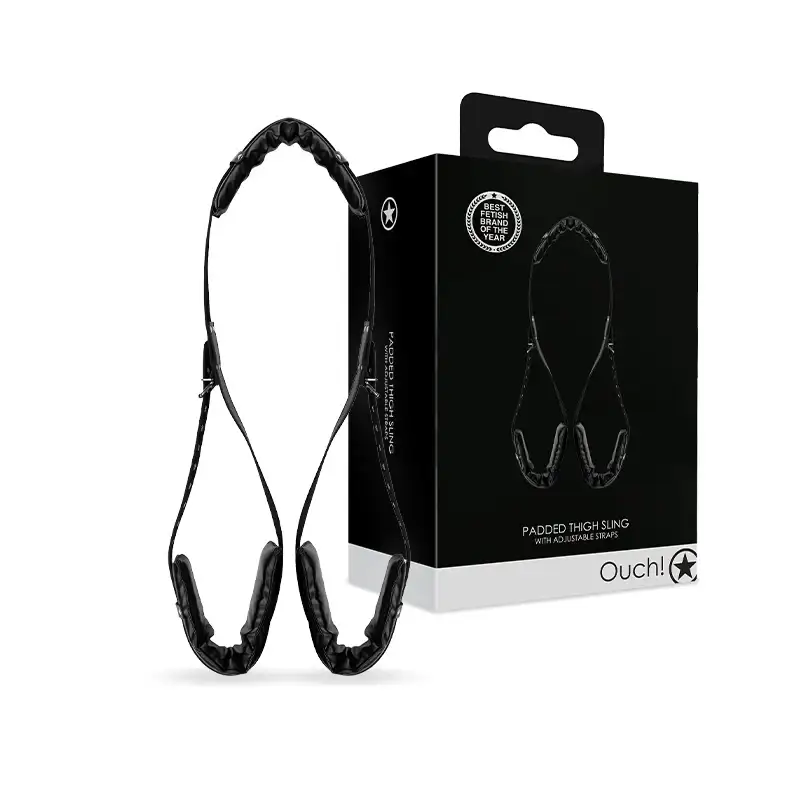 SHOTS Ouch! Padded Thigh Sling with Adjustable Straps comfortable padded thigh sling for adult restraint and sensory play Singapore