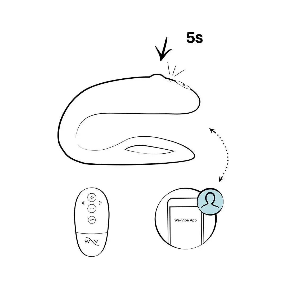 We-Vibe - Sync O Velvet Green - Frisky Business Adult Sex Toys Shop