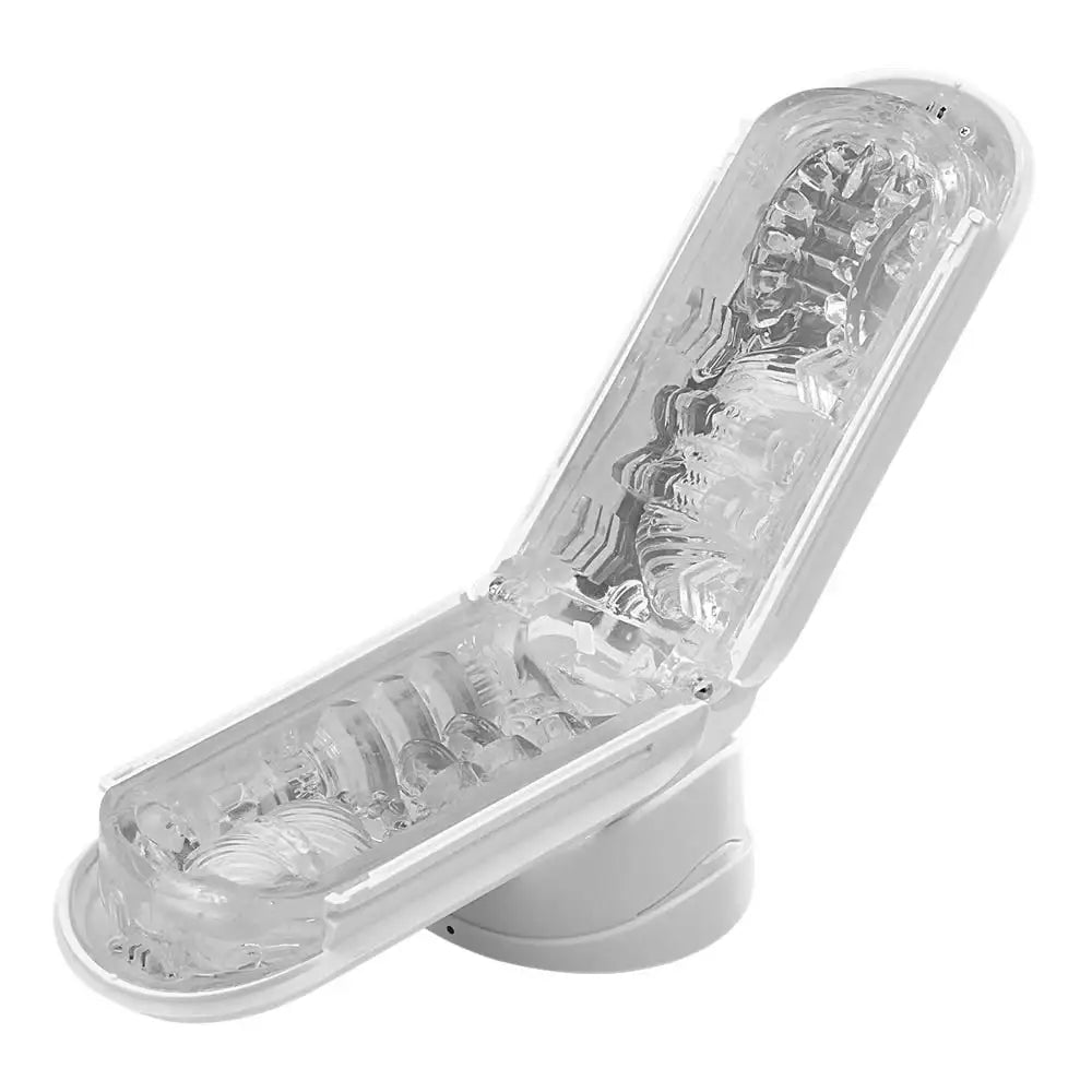 Tenga - Flip 0 (Zero) Vibrating Masturbator - White - Frisky Business Adult Sex Toys Shop