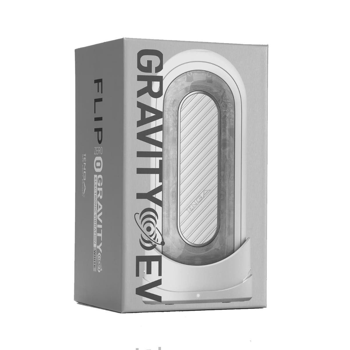 Tenga - Flip 0 (Zero) Gravity Electronic Male Masturbator - White