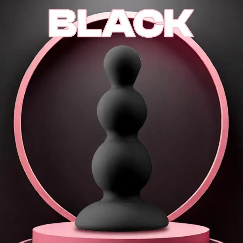 Plug Pagoda Pearl - Manual Full Silicone Beaded Anal - Frisky Business Adult Sex Toys Shop