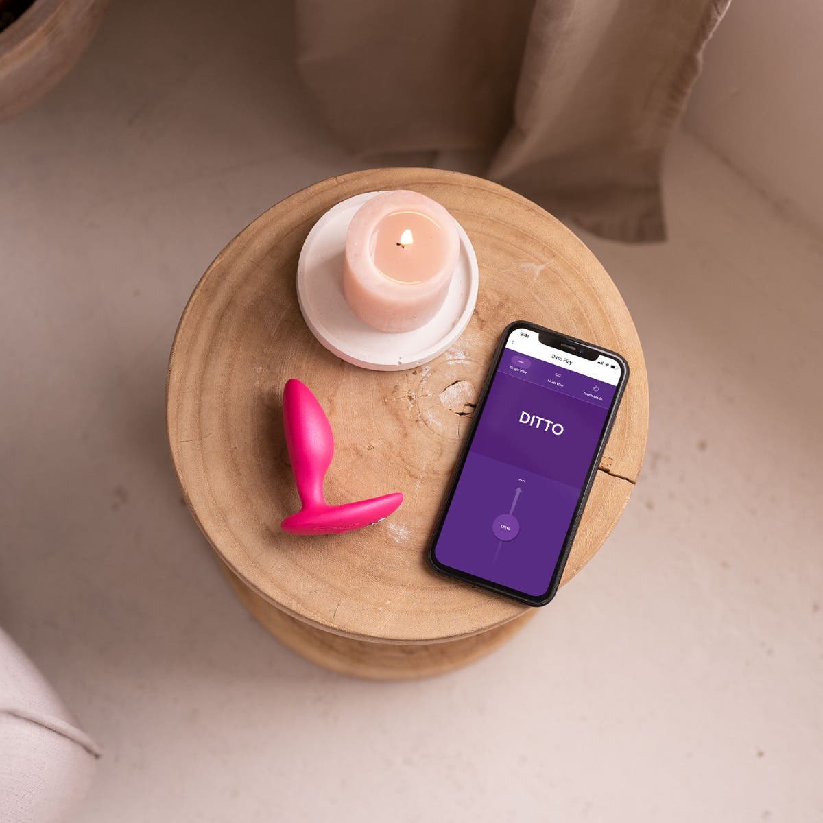 We-Vibe - Ditto+ Cosmic Pink