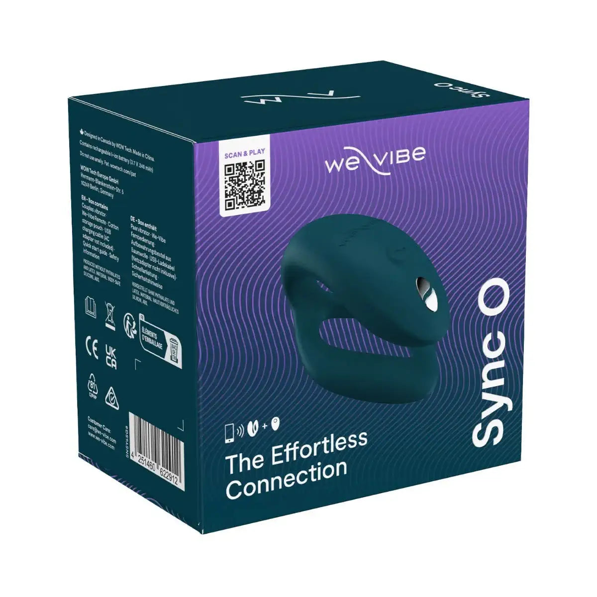 We-Vibe - Sync O Velvet Green - Frisky Business Adult Sex Toys Shop