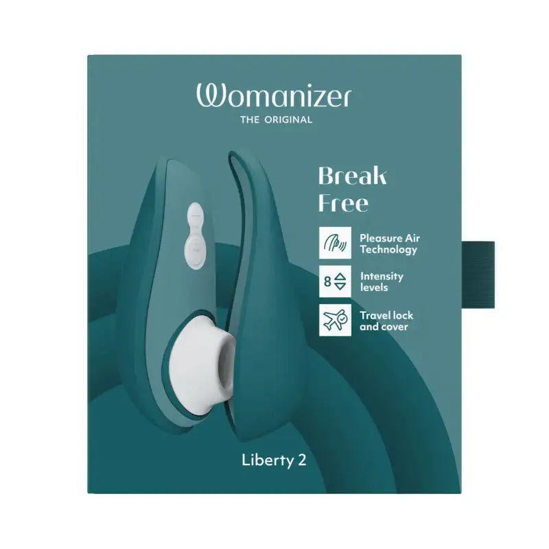 Womanizer Liberty 2 - Dark Petrol - Frisky Business Adult Sex Toys Shop