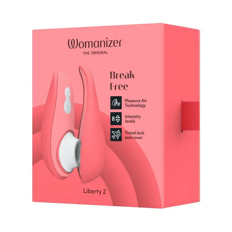 Womanizer Liberty 2 - Vibrant Rose - Frisky Business Adult Sex Toys Shop