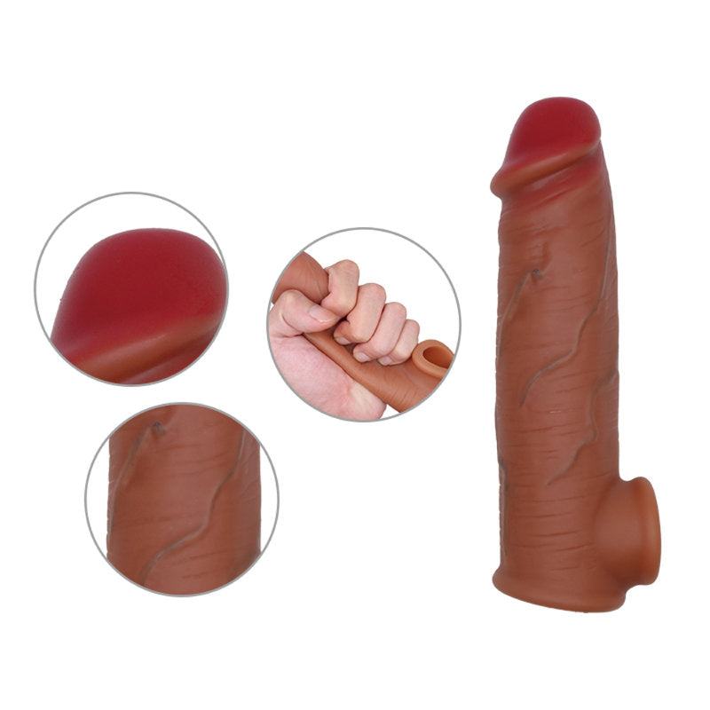 Liquid Silicone Penis Sleeve | Shop Sex Toys Online With Frisky Business SG