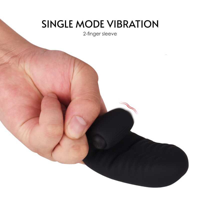 2 Fingers Vibrating Sleeve - FRISKY BUSINESS SG
