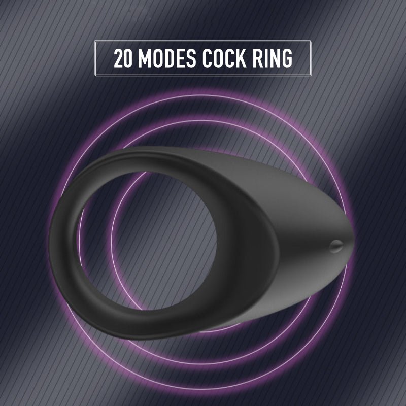 Adam - Vibrating Penis Ring - FRISKY BUSINESS SG