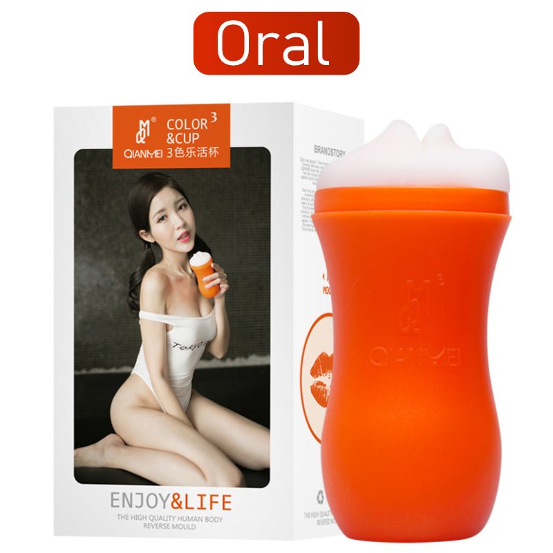 Ava Happy Cup - 3 Types Male Stroker - FRISKY BUSINESS SG