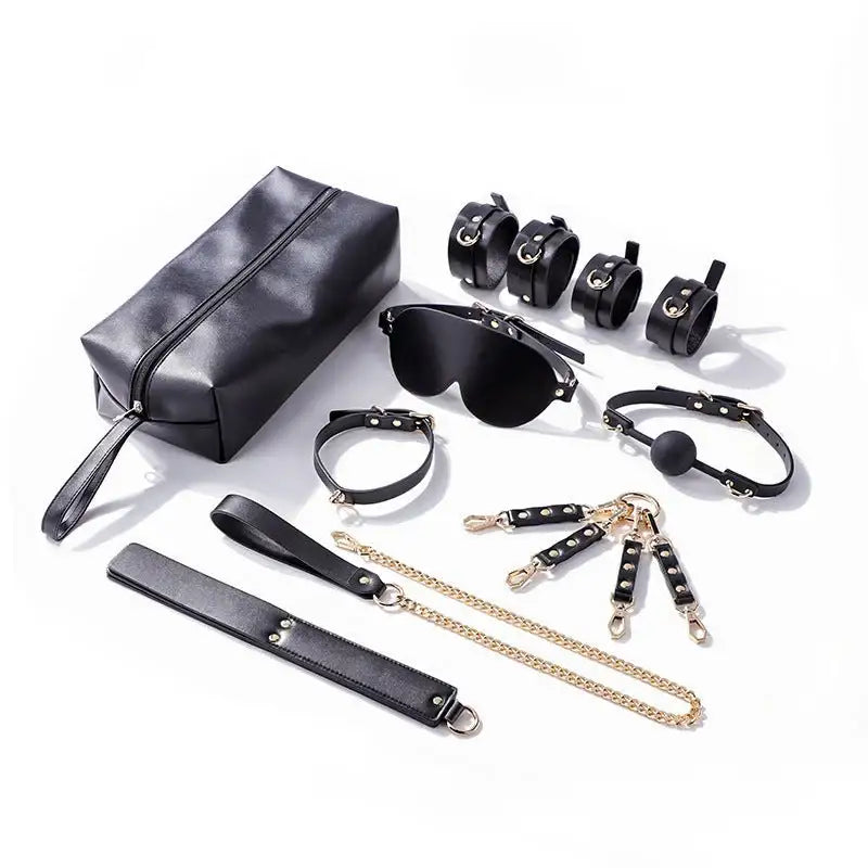BDSM - 11 PCS BDSM STARTER KIT - Frisky Business Adult Sex Toys Shop