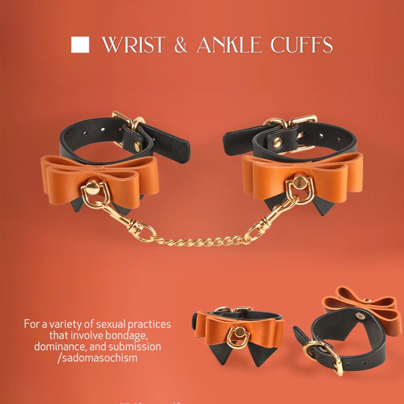 BDSM - 9-piece Bow Tie Set - FRISKY BUSINESS SG