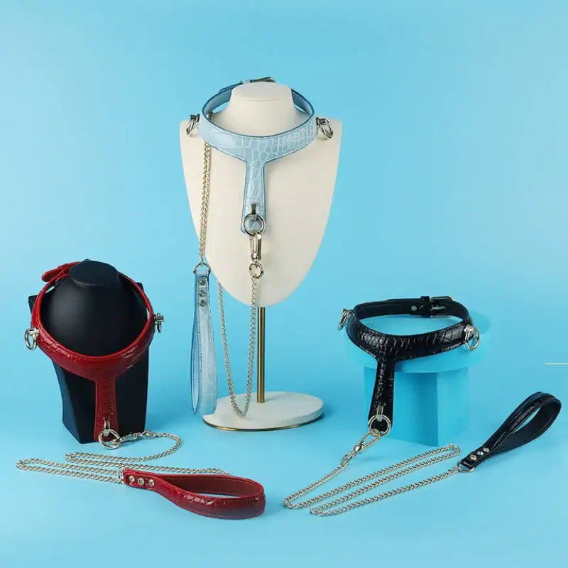 BDSM - Collar & Leash - Frisky Business Adult Sex Toys Shop