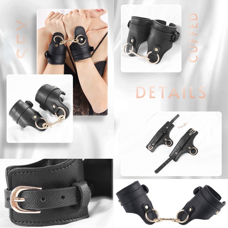 BDSM - Leather Cuff Bracelets | Shop Sex Toys Online With Frisky Business SG