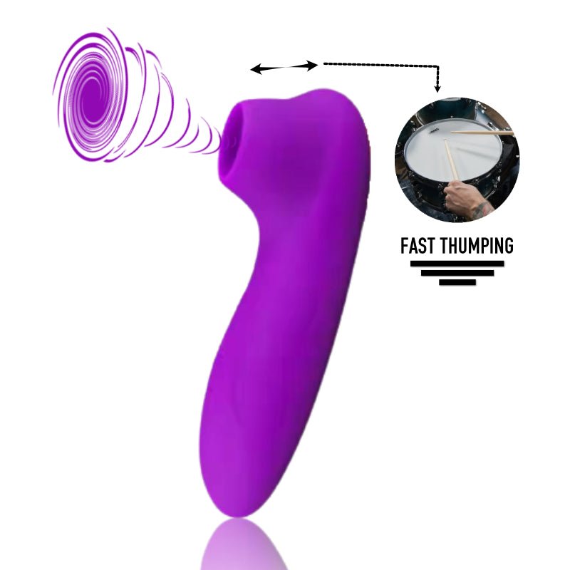 Bea - 2-in-1 Clitoris Massager - FRISKY BUSINESS SG
