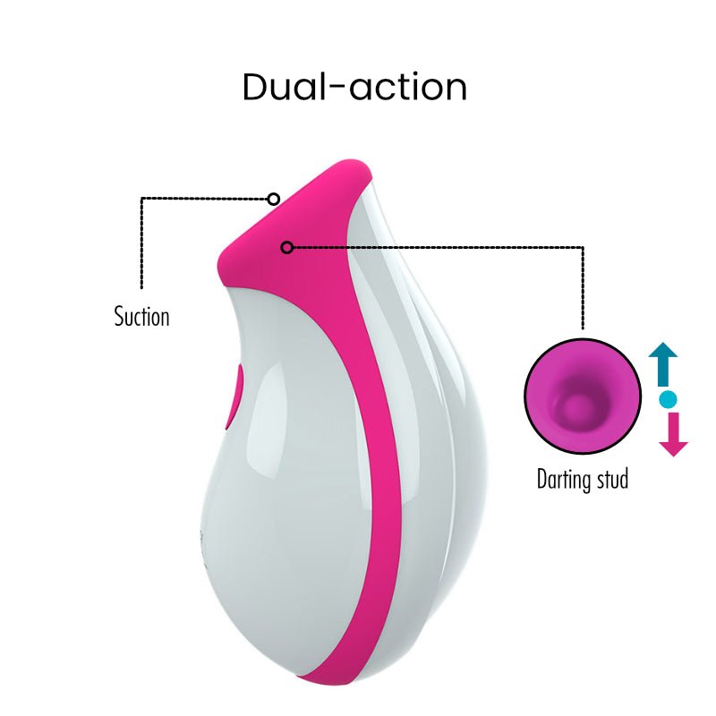Blowfish - Dual-Action Clitoris Massager - FRISKY BUSINESS SG