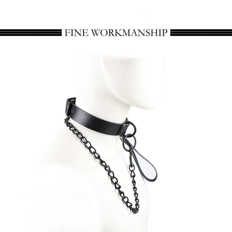 Bound and Bold - BDSM Collar & Leash - FRISKY BUSINESS SG