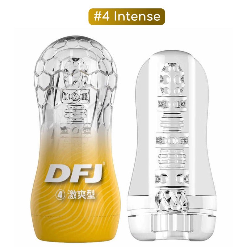 DFJ - 6 Sensations Male Stroker - FRISKY BUSINESS SG