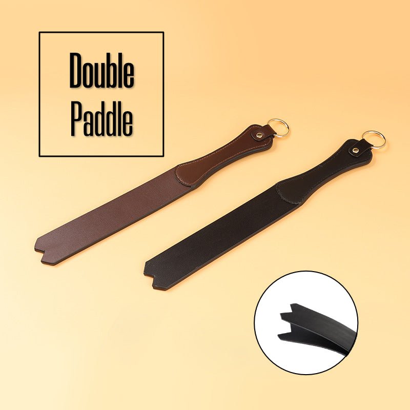 Dual Paddle - Leather Slapper - FRISKY BUSINESS SG