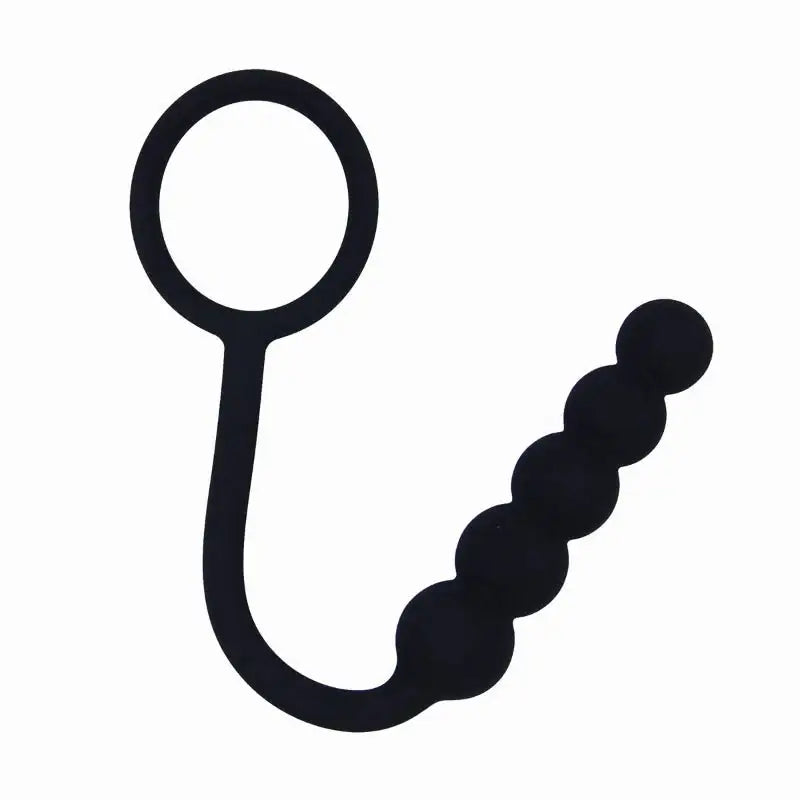 Ecstasy Duo - Silicon Cock Ring With Anal Bead - Frisky Business Adult Sex Toys Shop