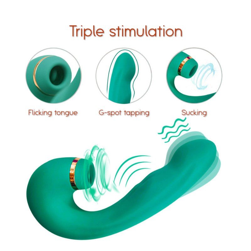 Emma - Suction + G-spot Thumping Vibrator - FRISKY BUSINESS SG