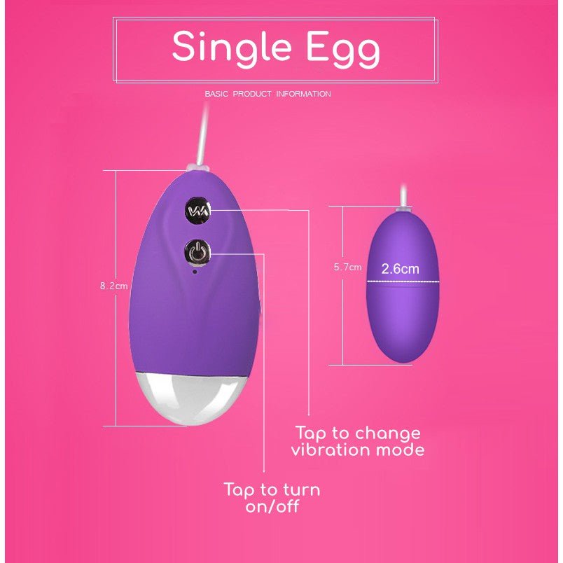 Fun - Wired Egg Vibrator - FRISKY BUSINESS SG