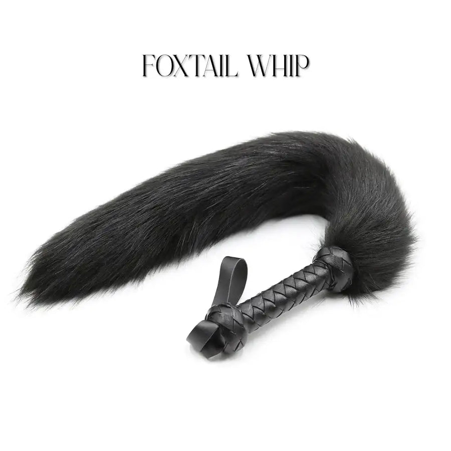 Furry Flutterer - BDSM Foxtail Whip - Frisky Business Adult Sex Toys Shop