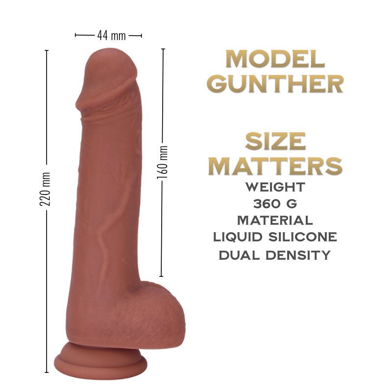 Gunther 22 cm - Silicone Dildo - FRISKY BUSINESS SG