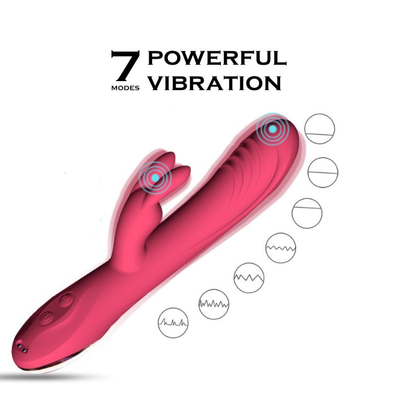 Happy Bunny Realistic Vibrator - FRISKY BUSINESS SG