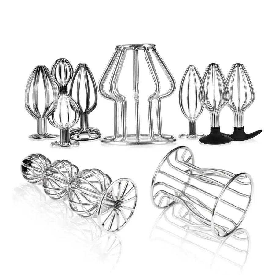 Hollow Stainless Steel Butt Plugs - Frisky Business Adult Sex Toys Shop