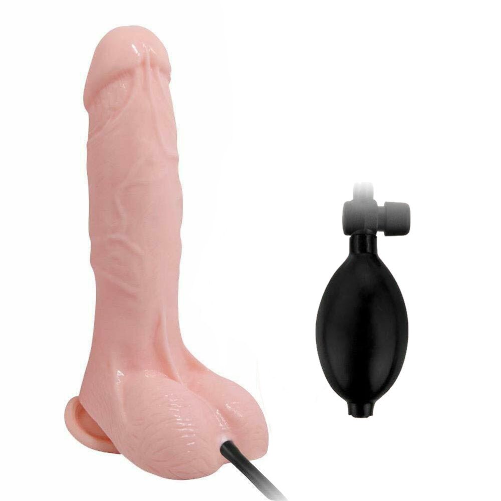 Inflatable Dildo With Suction Cup - FRISKY BUSINESS SG