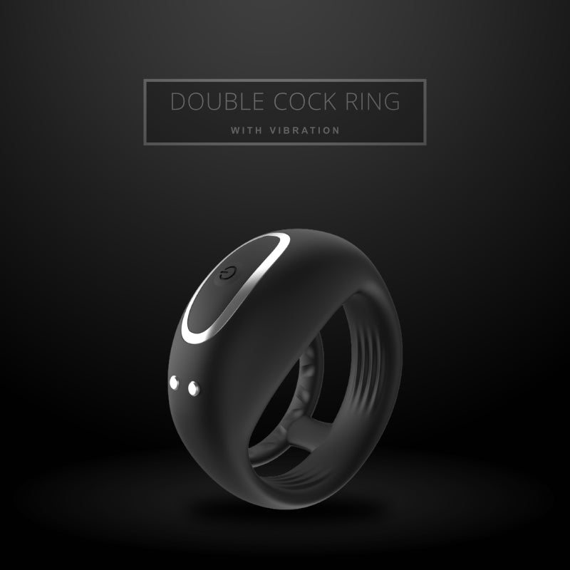 Intimate Duo Ring - Vibrating Double Cock Ring - FRISKY BUSINESS SG