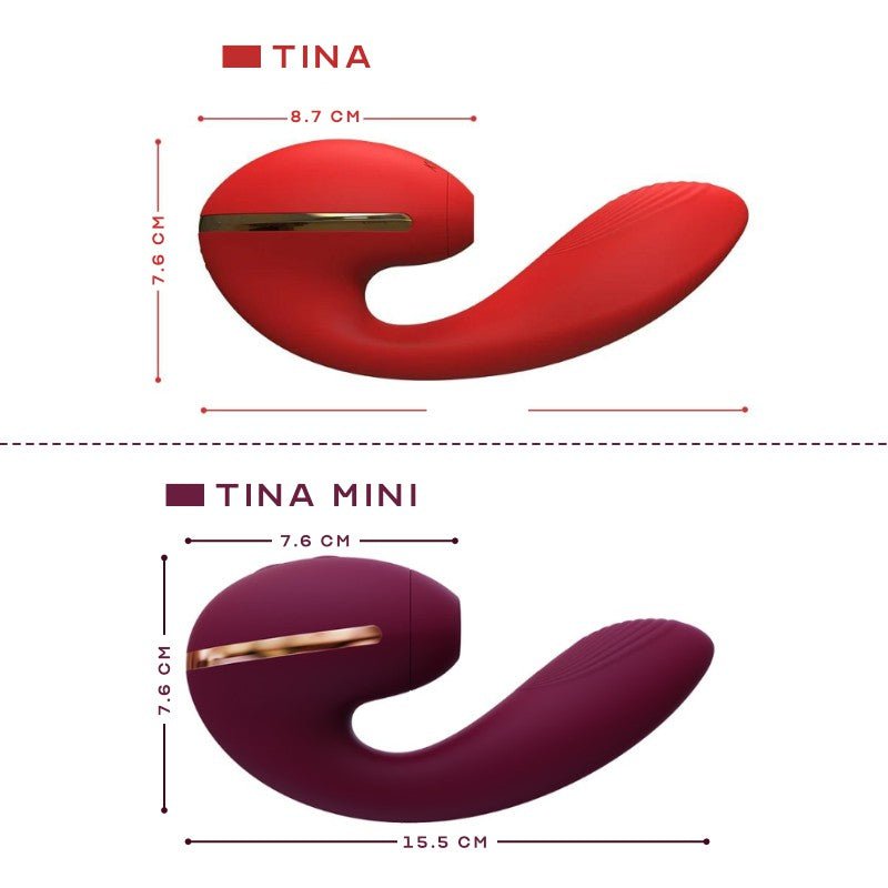 Kiss Toy Tina - 6 IN 1 Oral Sex Vibrator - FRISKY BUSINESS SG