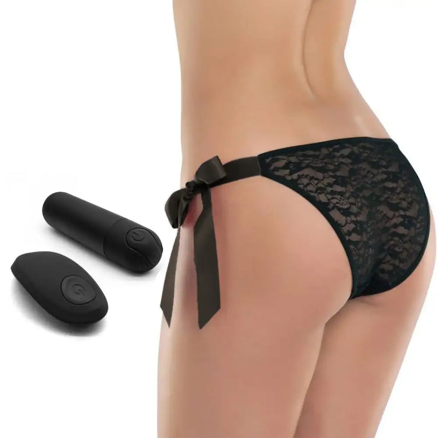 Lace Panty - Bullet Vibrator - Frisky Business Adult Sex Toys Shop