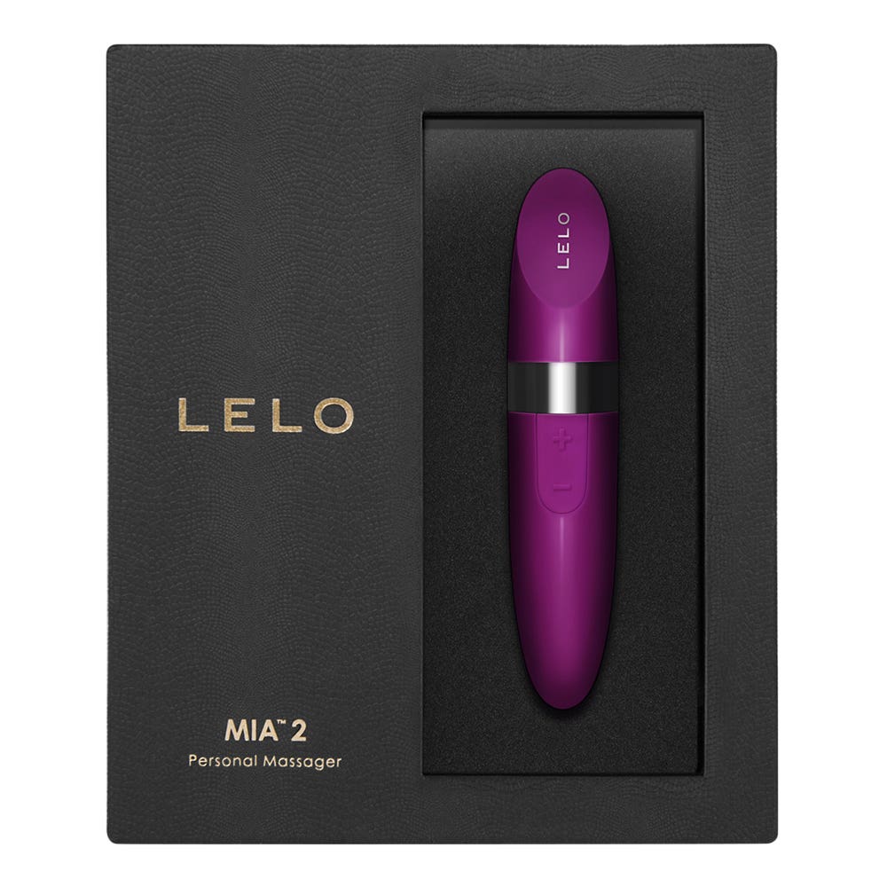 LELO - Mia™ 2 USB Rechargeable Vibrator - Deep Rose - FRISKY BUSINESS SG