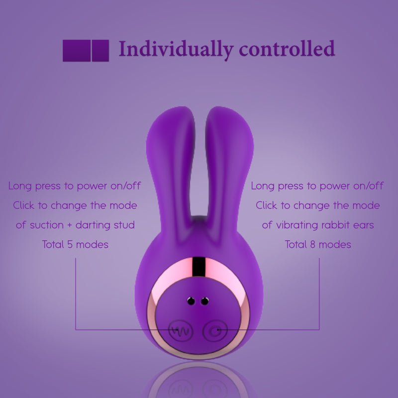 Love Bunny - Dual Action Vibrator - FRISKY BUSINESS SG