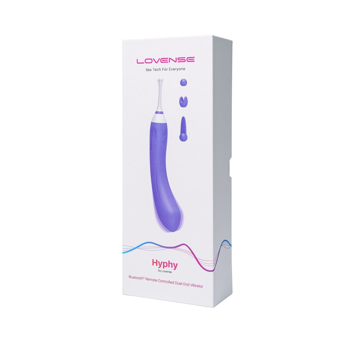 Lovense - Hyphy Remote Control Dual End High Frequency Vibrator - FRISKY BUSINESS SG