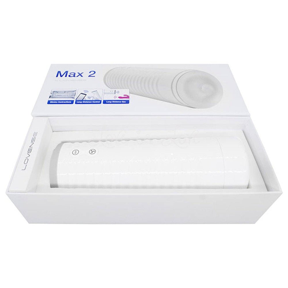 Lovense - Max 2 Revolutionizing Bluetooth APP-Controlled Male Masturbator (Works with NORA 2) - FRISKY BUSINESS SG