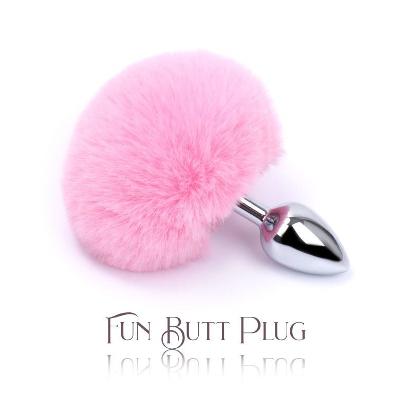 Lucky Bunny - Pom Pom Butt Plug - FRISKY BUSINESS SG