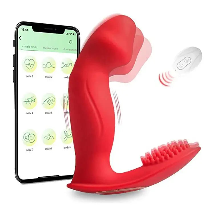 Lynette - Wriggling APP Vibrator - Frisky Business Adult Sex Toys Shop