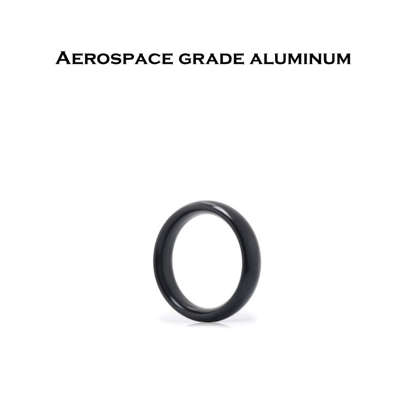 Manly - Aerospace Aluminum Penis Ring - FRISKY BUSINESS SG