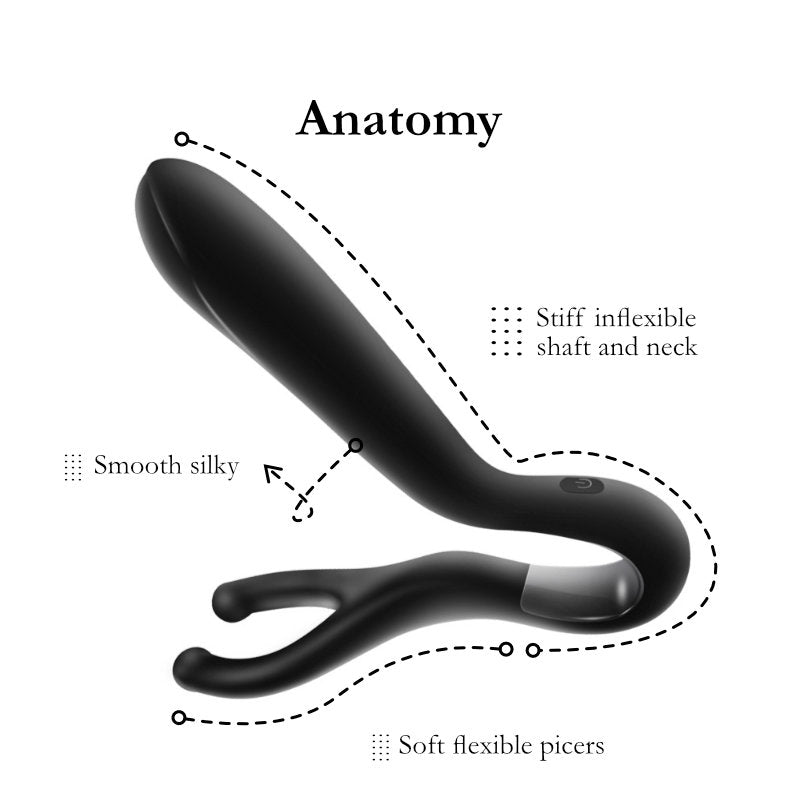 Max Vibrating and Wiggling Prostate Massager - FRISKY BUSINESS SG
