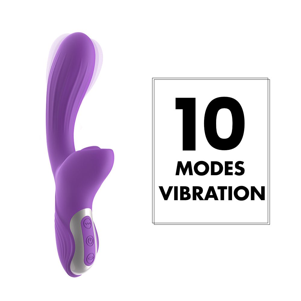 Mila - Dual Action Clitoral Sucking Vibrator - FRISKY BUSINESS SG