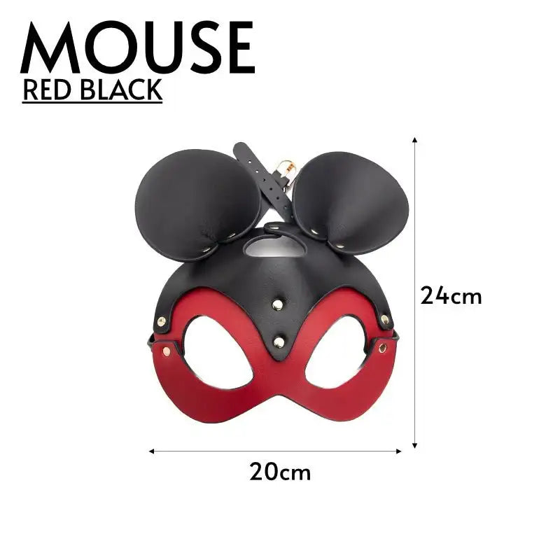 Mouse - Leather Mask - Frisky Business Adult Sex Toys Shop
