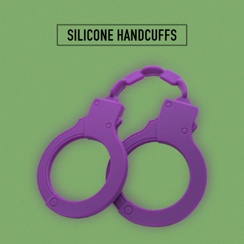 Novelty Silicone Handcuffs - FRISKY BUSINESS SG